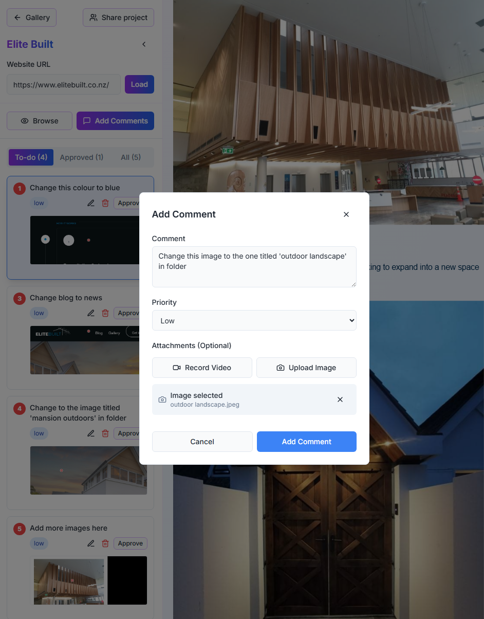 Website Markup Tool - Approve It | Visual Feedback & Annotation Platform